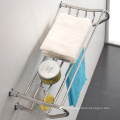 Hotel style chrome brass bathroom accessories double towel bar